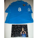 Gattuso Game Worn 2002 World Cup Italy Shirt & Signed Photo!